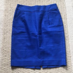 Jcrew pencil skirt size 2